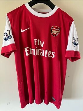 Nike Arsenal 2010-11 #5 Vermaelen Home Kit - Men’s XL